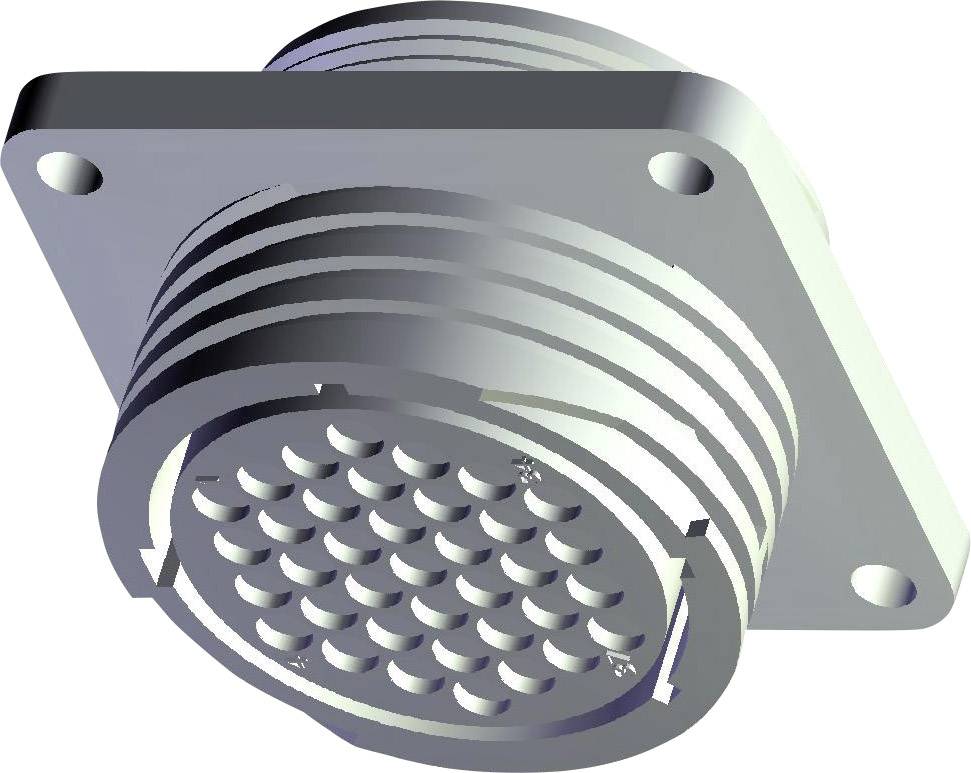 TE Connectivity 213864-1 Rundstecker Flanschbuchse Gesamtpolzahl: 37 Serie (Rundsteckverbinder): CP