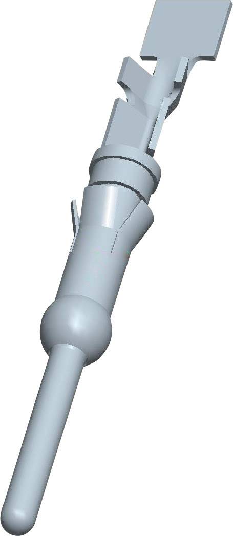 TE Connectivity 1-66103-8 Rundstecker Einzelkontakt Stiftkontakt Gesamtpolzahl: 1 Serie (Rundsteckverbinder): CPC