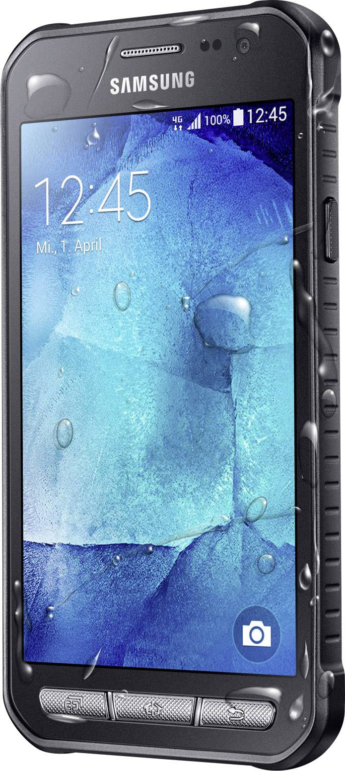 Samsung Galaxy Xcover 3 Outdoor Smartphone 11.4 cm (4.5 Zoll) Quad Core 5 Megapixel Android™ 4.4, IP-67, MIL-STD 810G, Silber-Schwarz