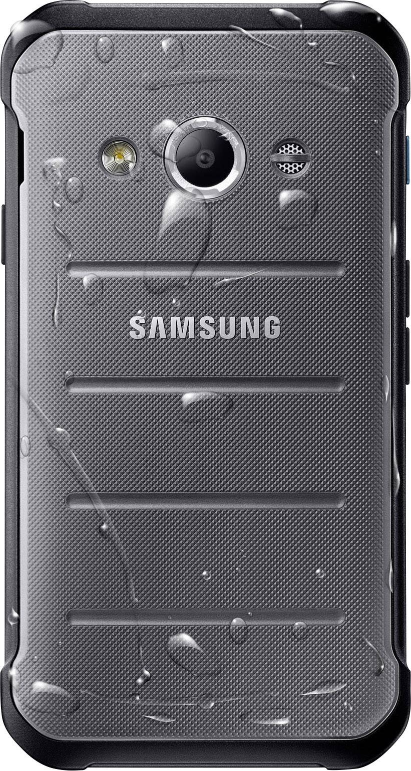Samsung Galaxy Xcover 3 Outdoor Smartphone 11.4 cm (4.5 Zoll) Quad Core 5 Megapixel Android™ 4.4, IP-67, MIL-STD 810G, Silber-Schwarz