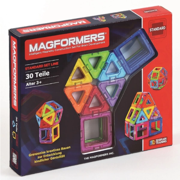 Vedes Magformers Standard Set 30-teilig Magnetspiel 274-07 Vedes Magformers Standard Set 30-teilig Magnetspiel 274-07