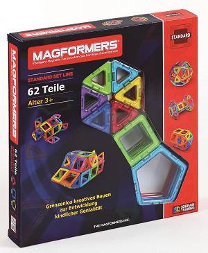 Vedes Magformers Standard Set 62-teilig Magnetspiel 274-09
