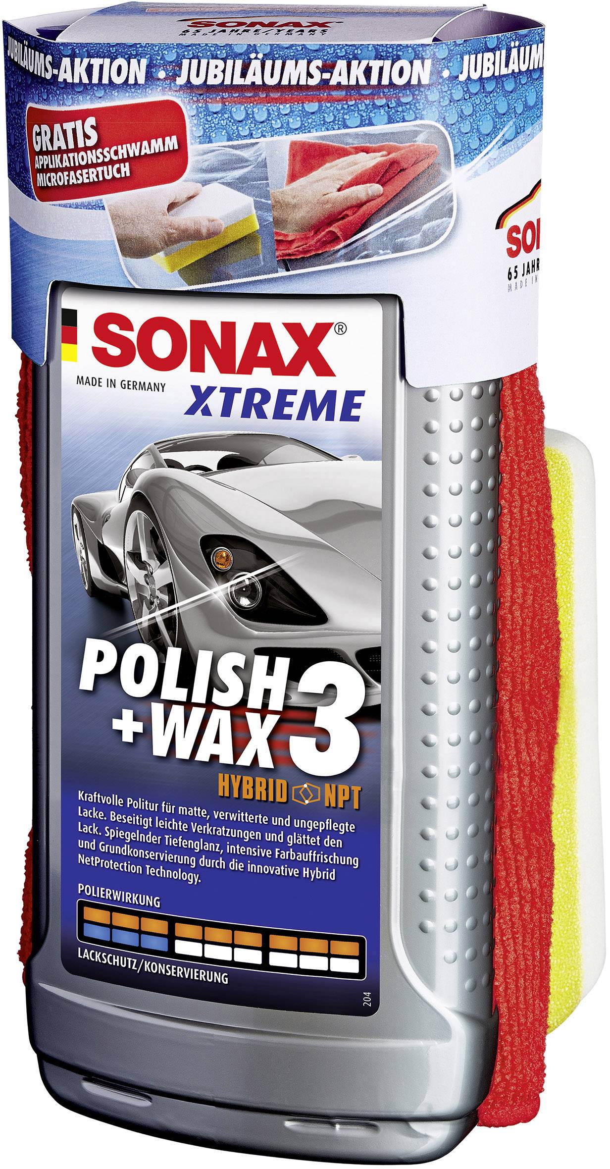 Sonax Polish&Wax 3 Jubiläumset 65 Jahre 202741 1 Set