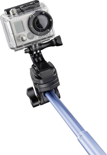 Handstativ Selfie Stick 8 cm 1/4 Zoll Blau inkl. Handschlaufe