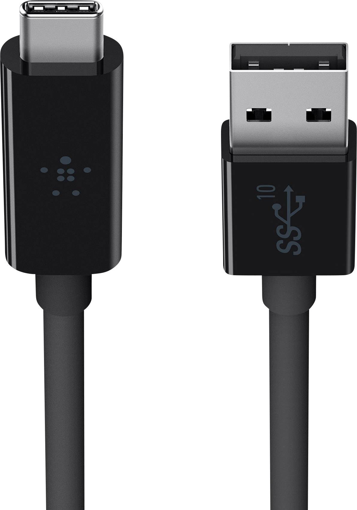 Belkin USB-Kabel USB 3.2 Gen1 USB-A Stecker, USB-C® Stecker 0.91 m Schwarz Flammwidrig F2CU029BT1M-BLK