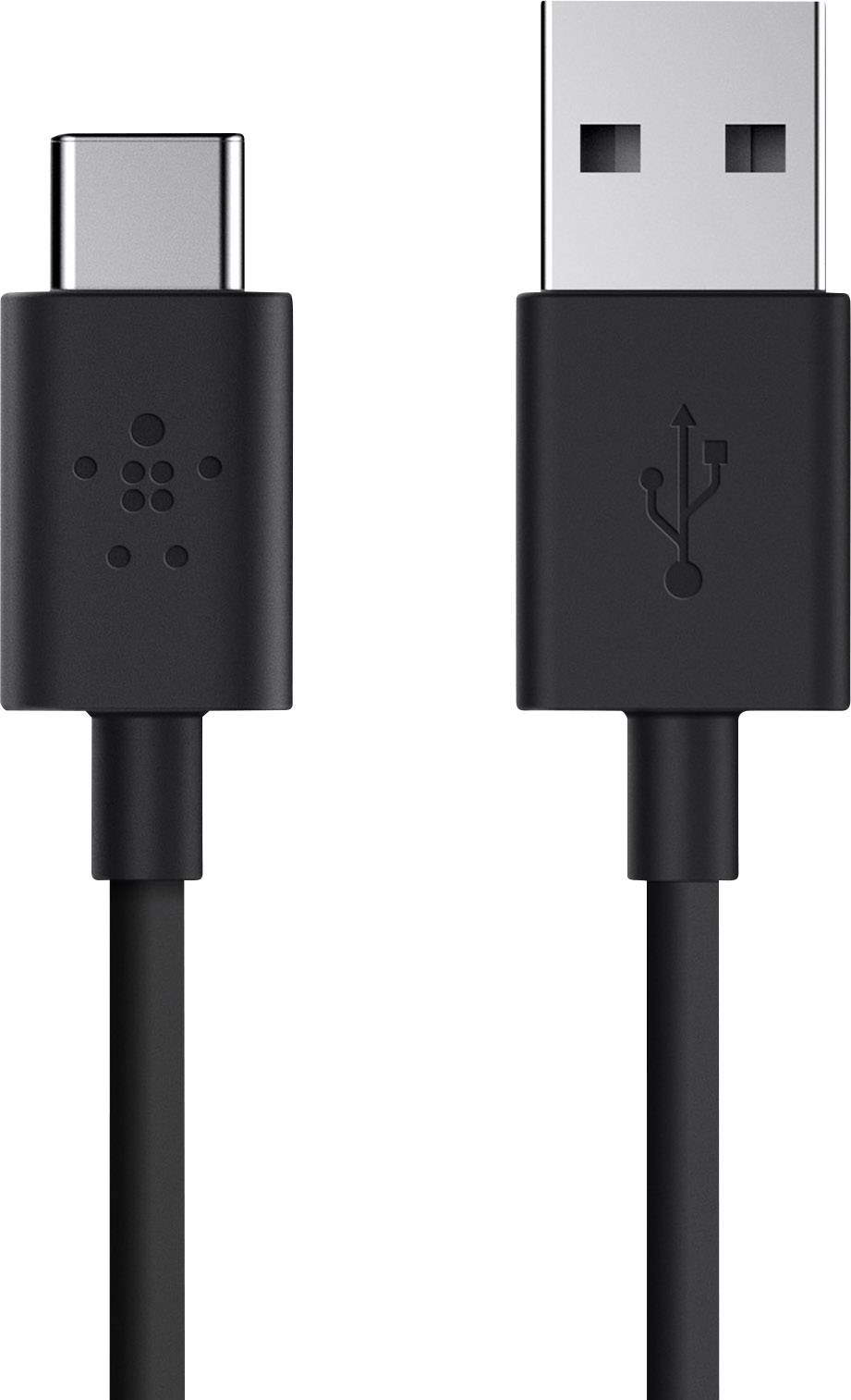 Belkin USB-Kabel USB 2.0 USB-A Stecker, USB-C™ Stecker 1.80 m Schwarz Flammwidrig