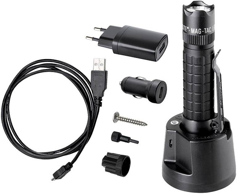 MAGLITE - TRM4RA4 - Taktische Taschenlampe - Schwarz - Aluminium - Tasten - 2 m