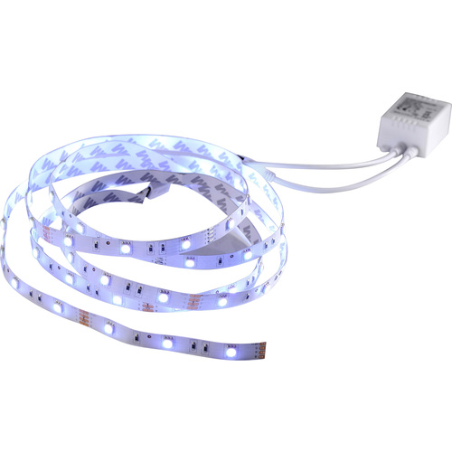 LeuchtenDirekt Teania 81209-70 LED-Streifen-Komplettset mit Stecker 12 V 3 m RGB