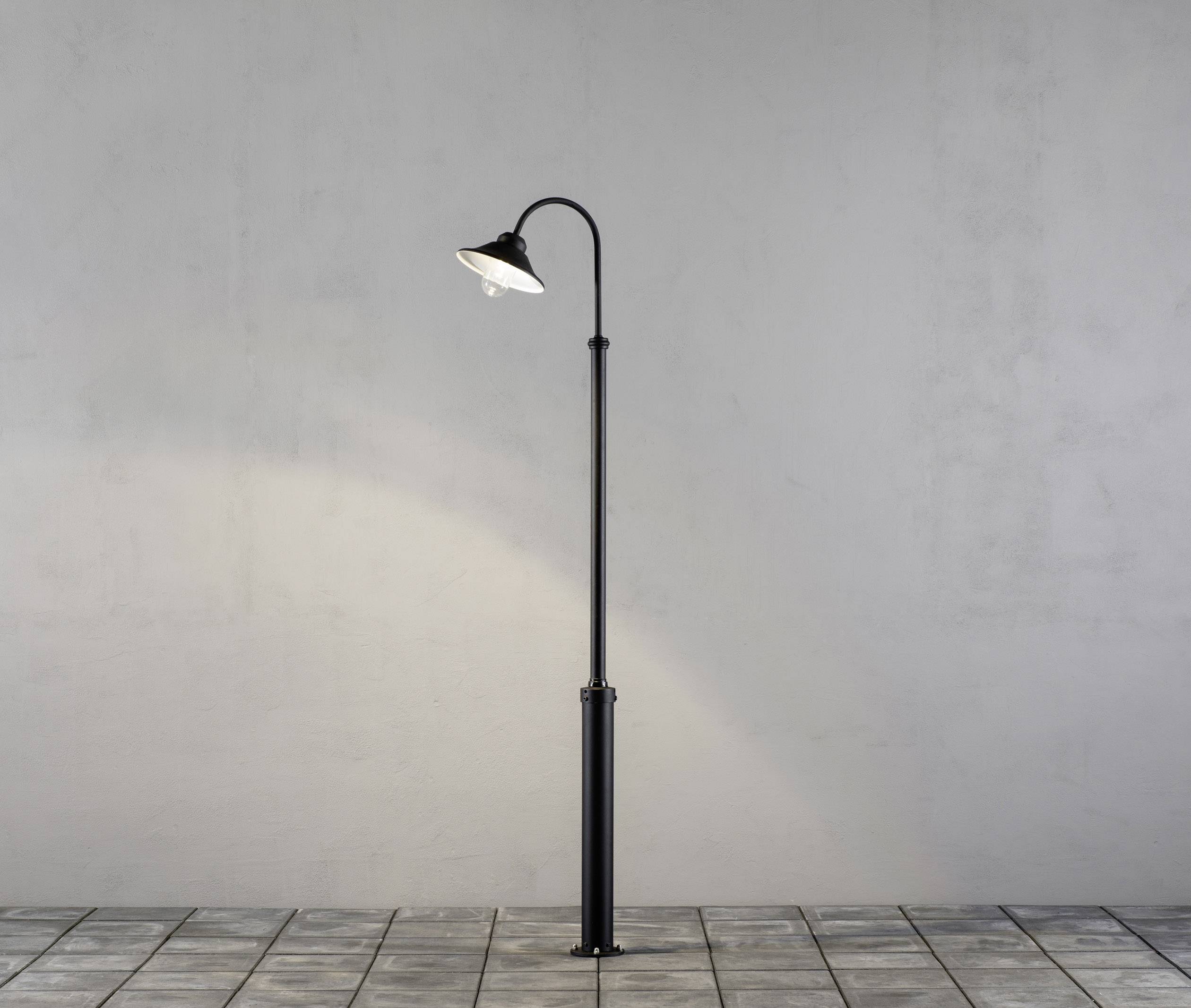 Konstsmide 563-750 Vega LED-Außenstandleuchte EEK: F (A - G) LED LED fest eingebaut 8W Schwarz