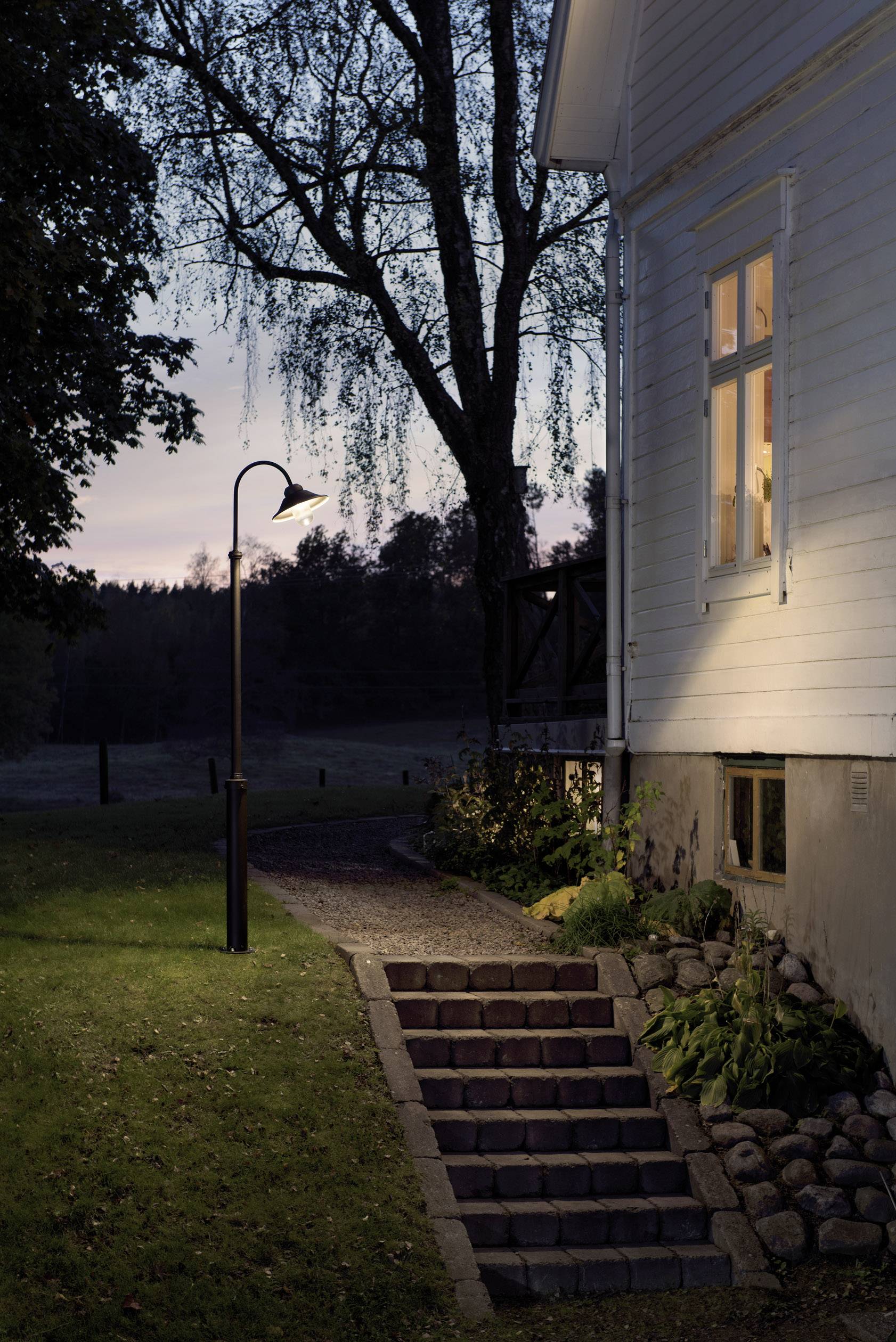 Konstsmide 563-750 Vega LED-Außenstandleuchte EEK: F (A - G) LED LED fest eingebaut 8W Schwarz