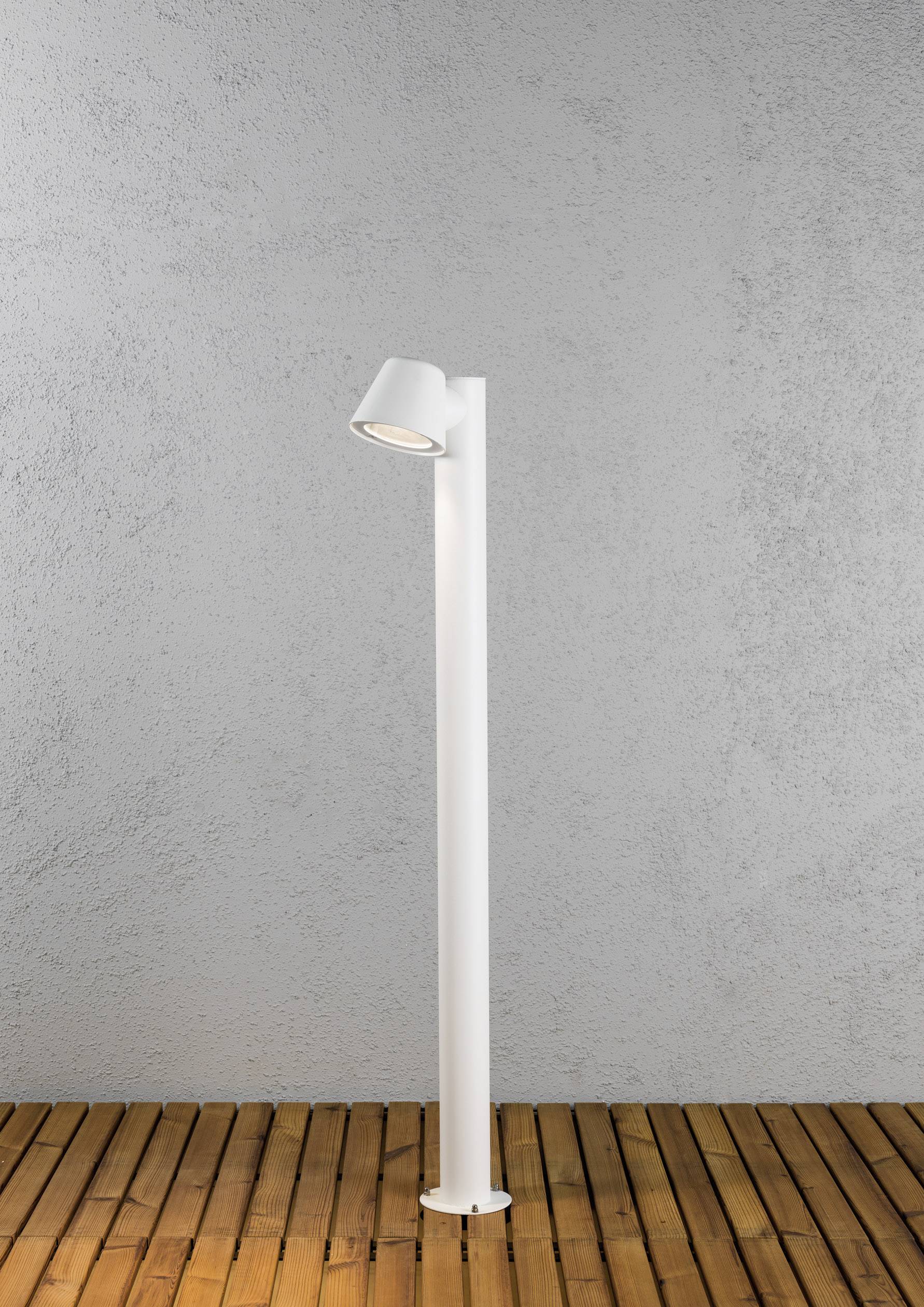 Konstsmide 7524-250 Trieste Außenstandleuchte Halogen GU10 35W Weiß