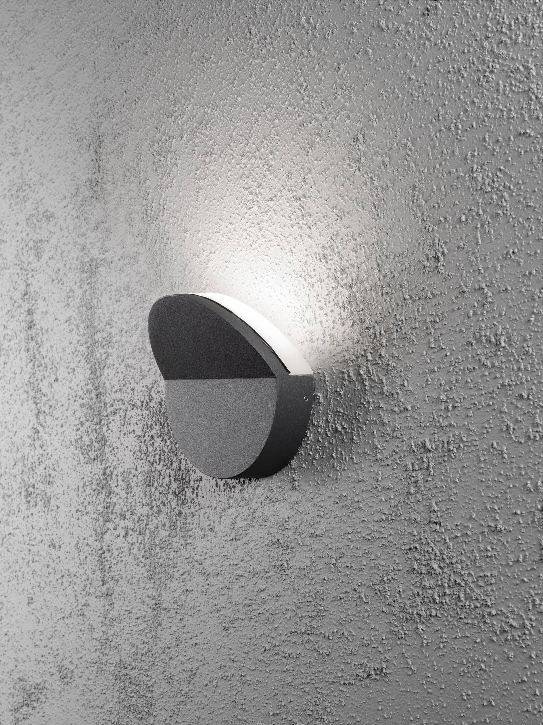 Konstsmide 7949-370 7949-370 LED-Außenwandleuchte EEK: F (A - G) LED LED fest eingebaut 4W Anthrazit