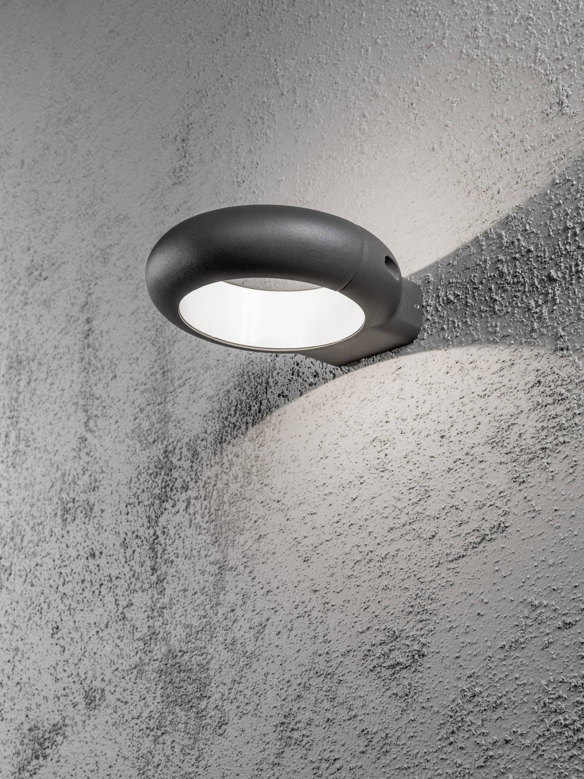 Konstsmide 7950-370 Rovigo LED-Außenwandleuchte LED LED fest eingebaut 5W Anthrazit