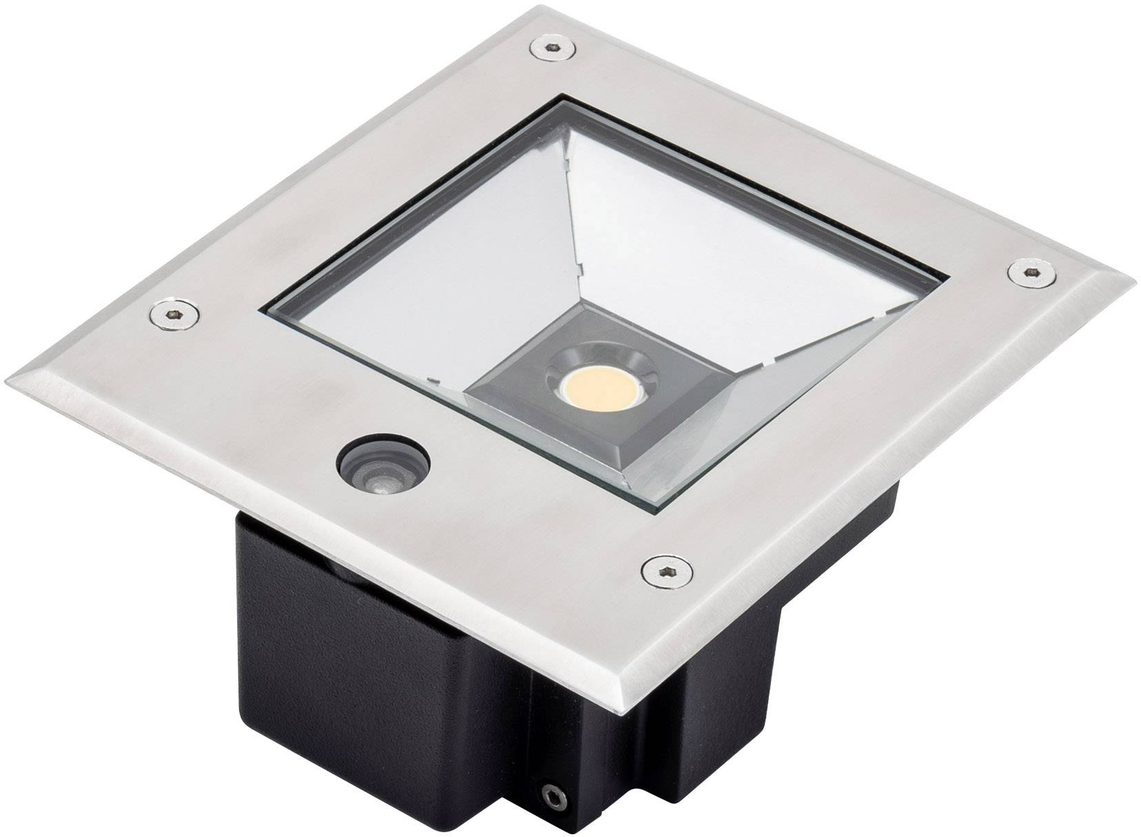 Konstsmide 7954-310 7954-310 LED-Außeneinbauleuchte 12 W EEK: G (A - G) Warmweiß Aluminium