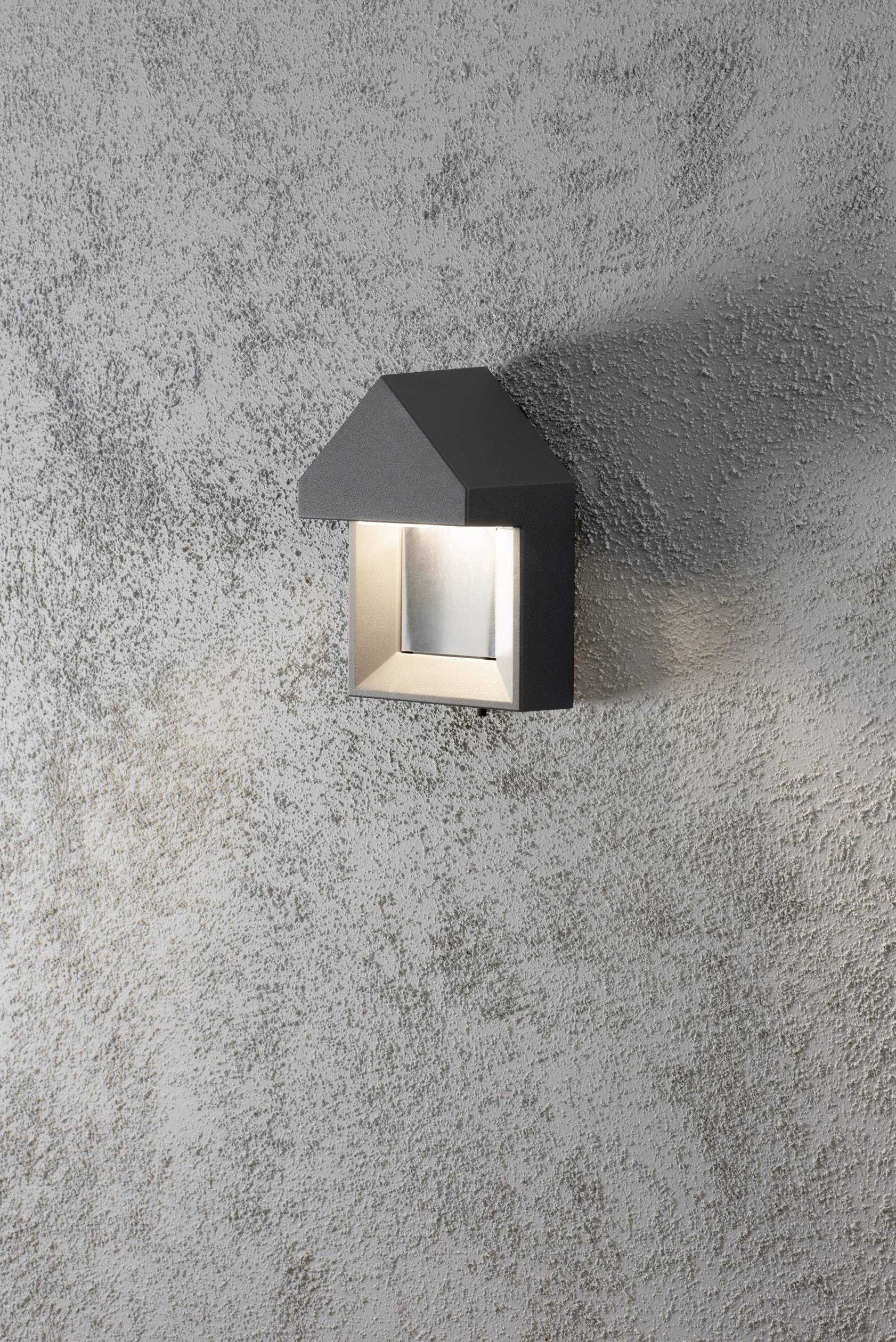 Konstsmide Cosenza 7958-370 LED-Außenwandleuchte EEK: G (A - G) LED LED fest eingebaut 5W Anthrazit