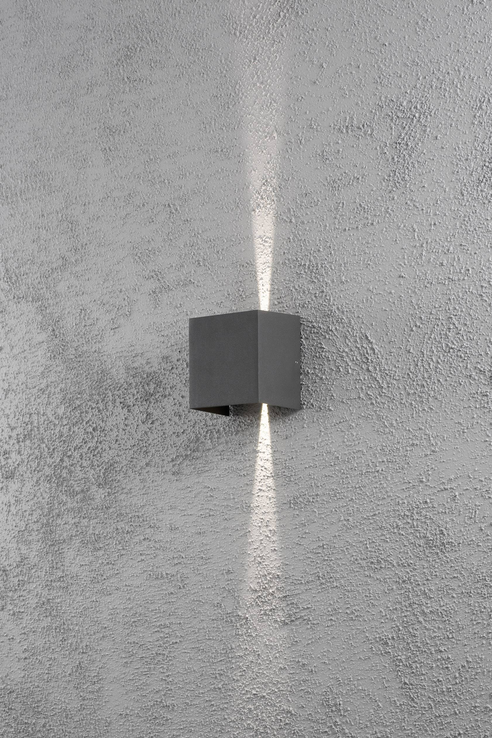 Konstsmide Cremona 7959-370 LED-Außenwandleuchte EEK: G (A - G) LED LED fest eingebaut 6W Anthrazit