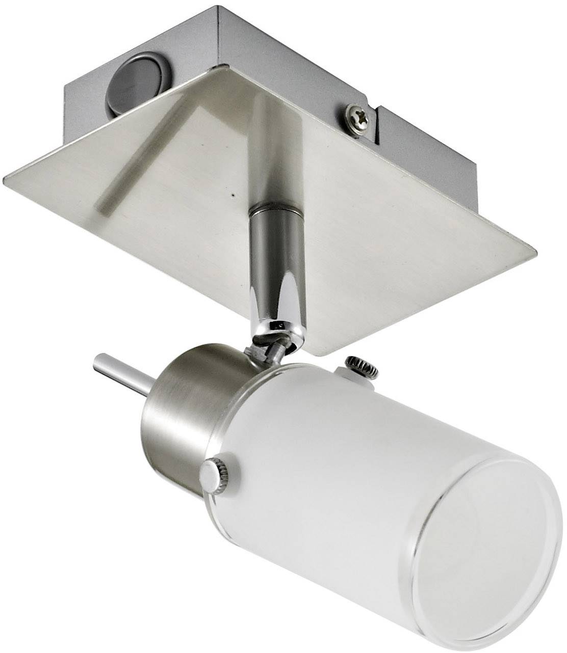 Just Light Max 11931-55 Wandstrahler GU10 4 W LED Stahl