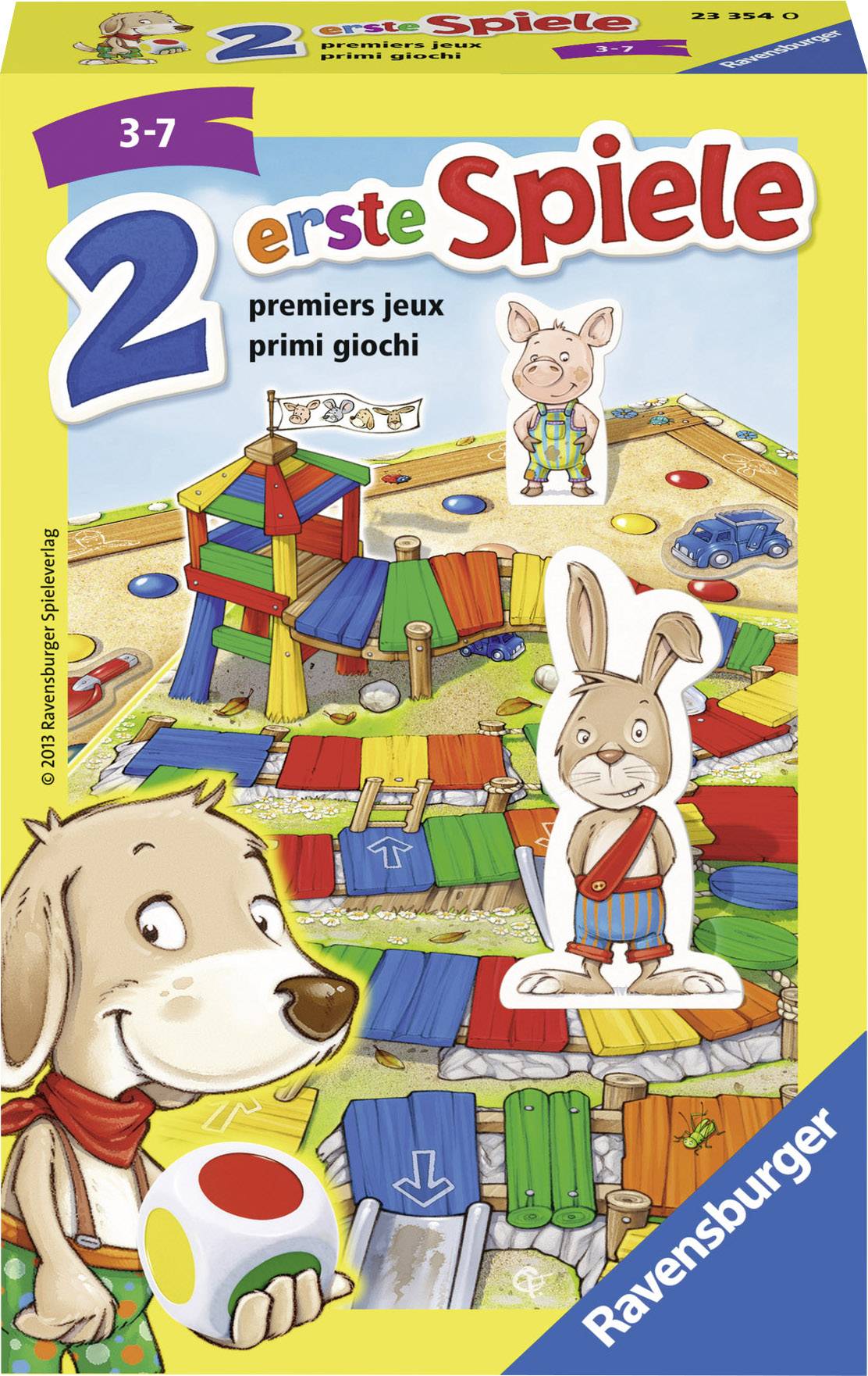 Ravensburger Mitbringspiel - 2 erste Spiele