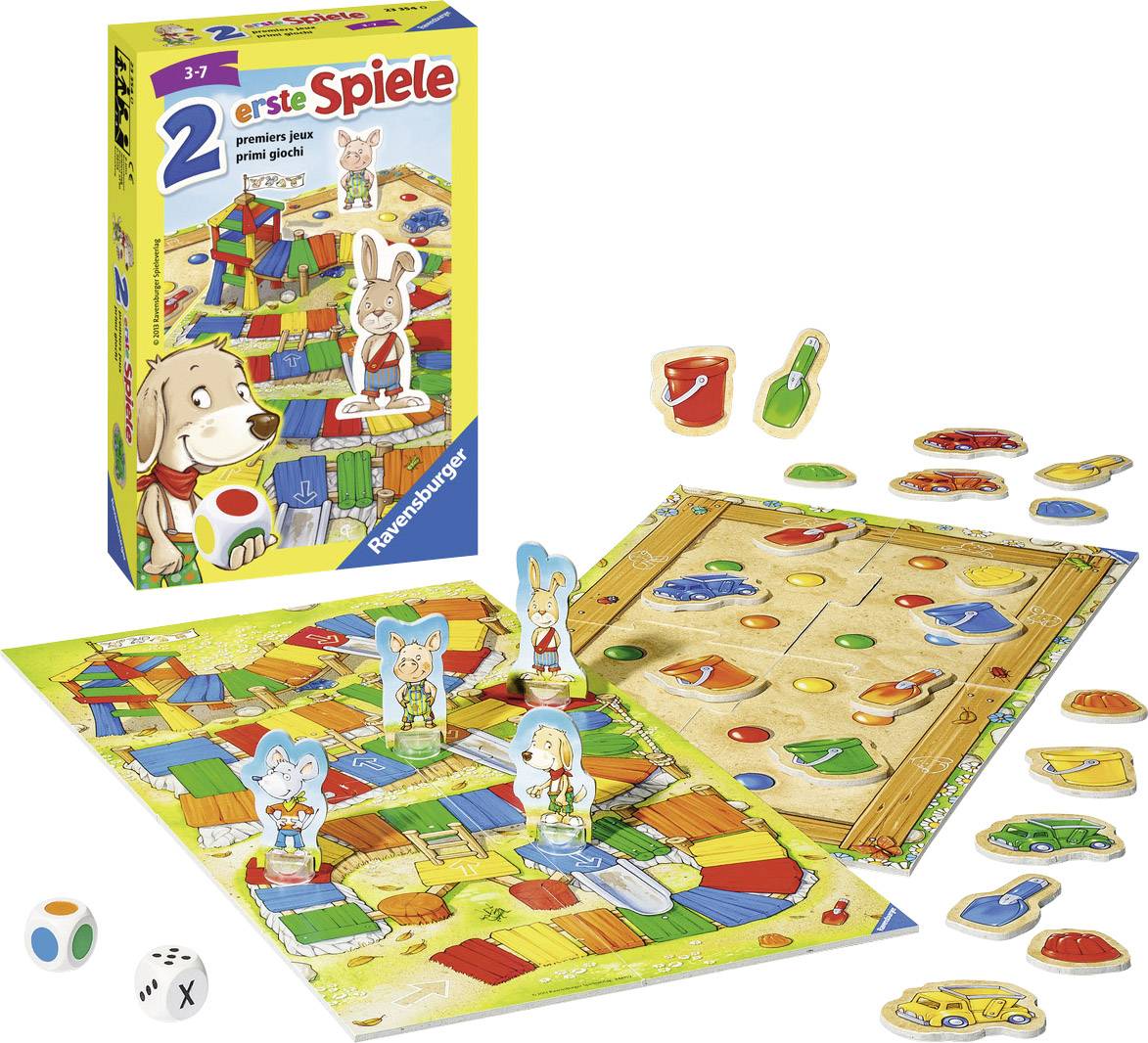 Ravensburger Mitbringspiel - 2 erste Spiele