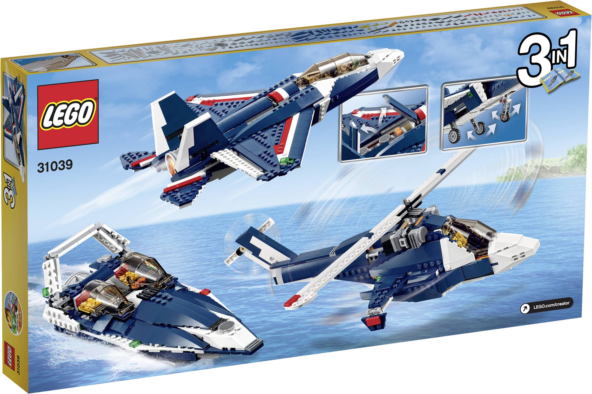 31039 LEGO® CREATOR Blauer Power jet
