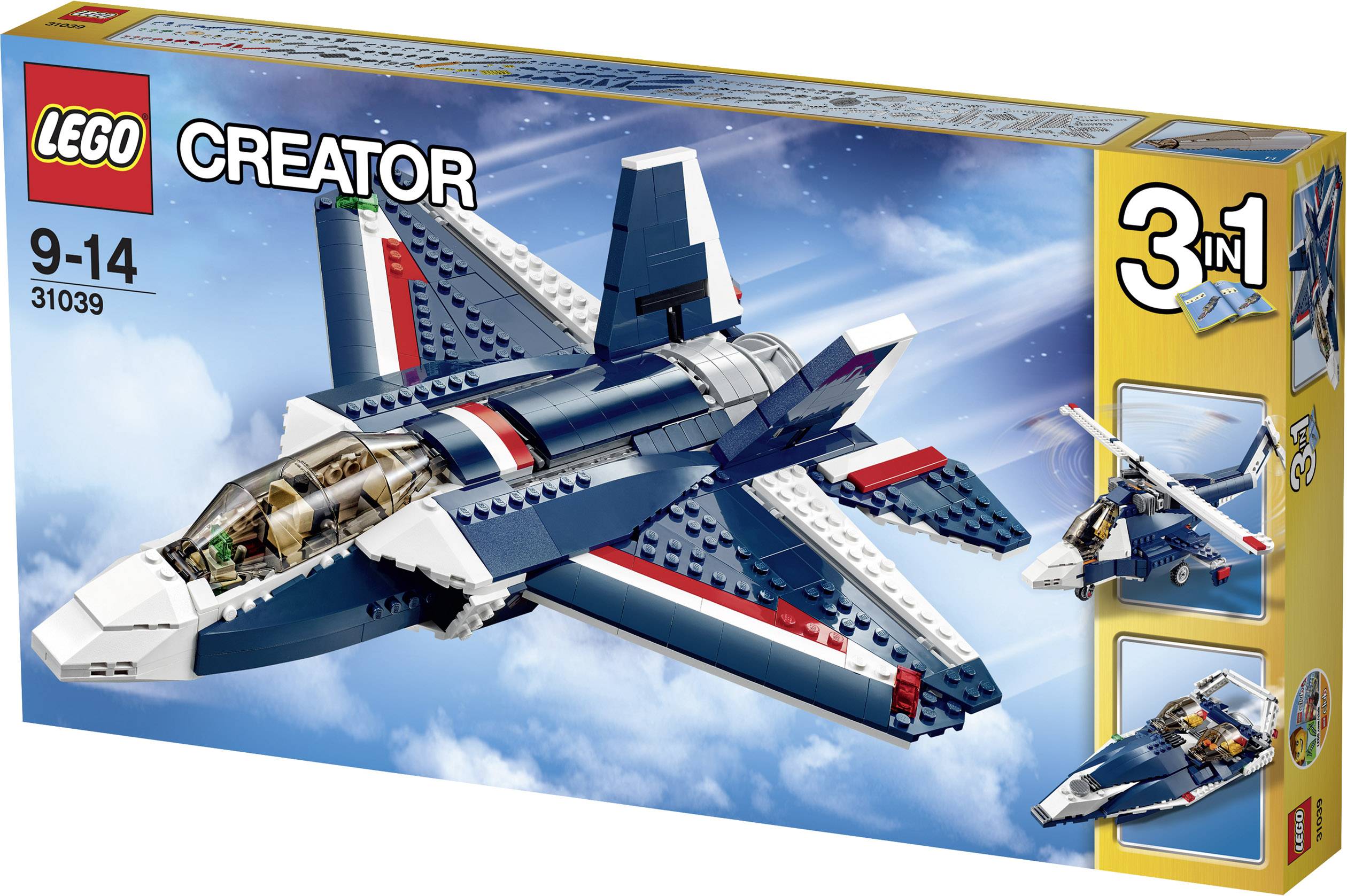31039 LEGO® CREATOR Blauer Power jet