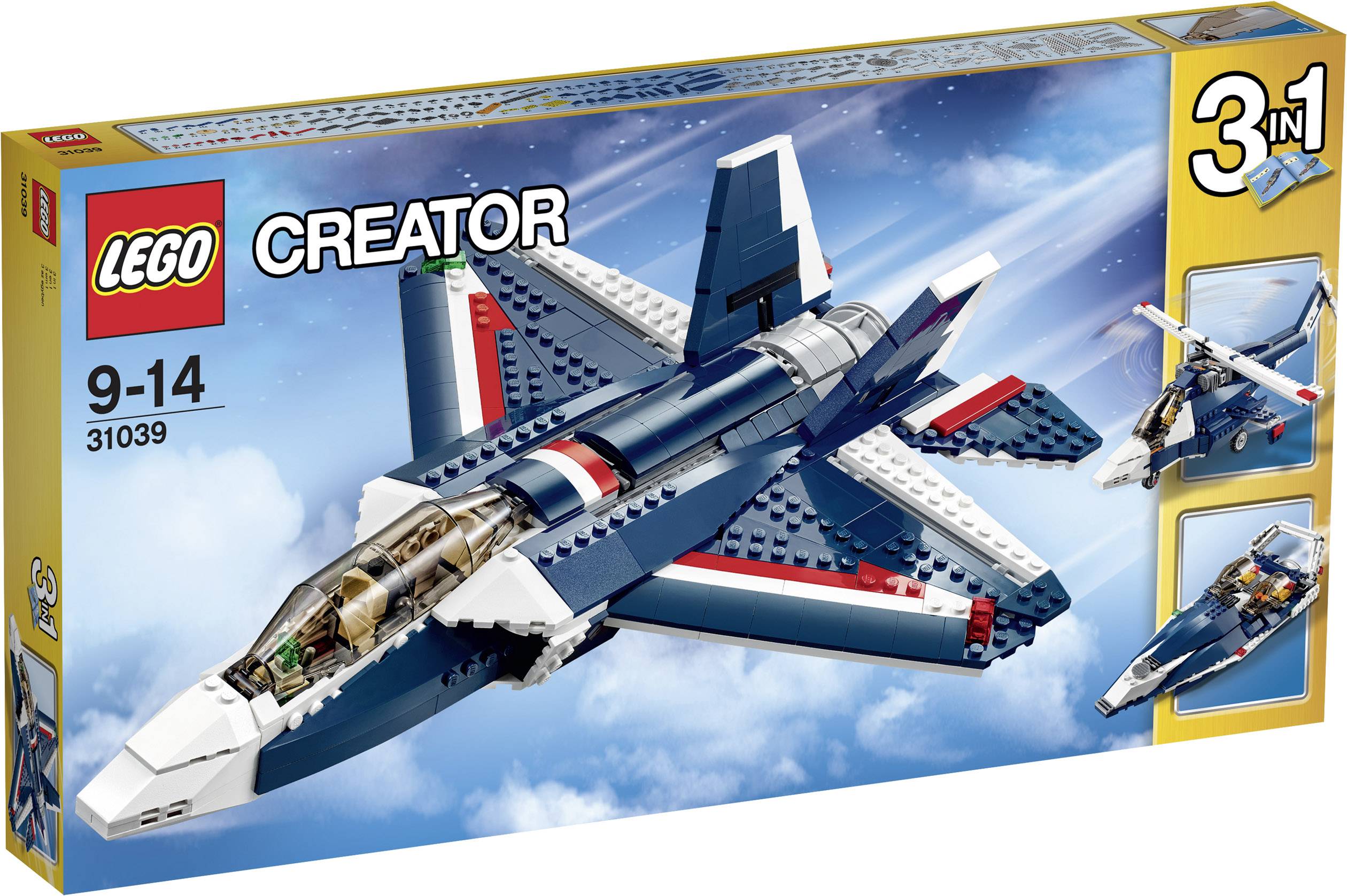 31039 LEGO® CREATOR Blauer Power jet
