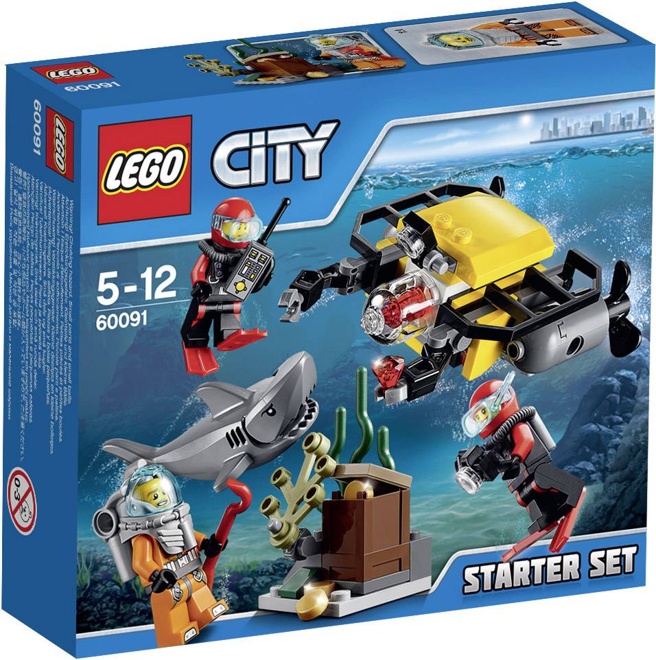 60091 LEGO® CITY Tiefsee Starter-Set