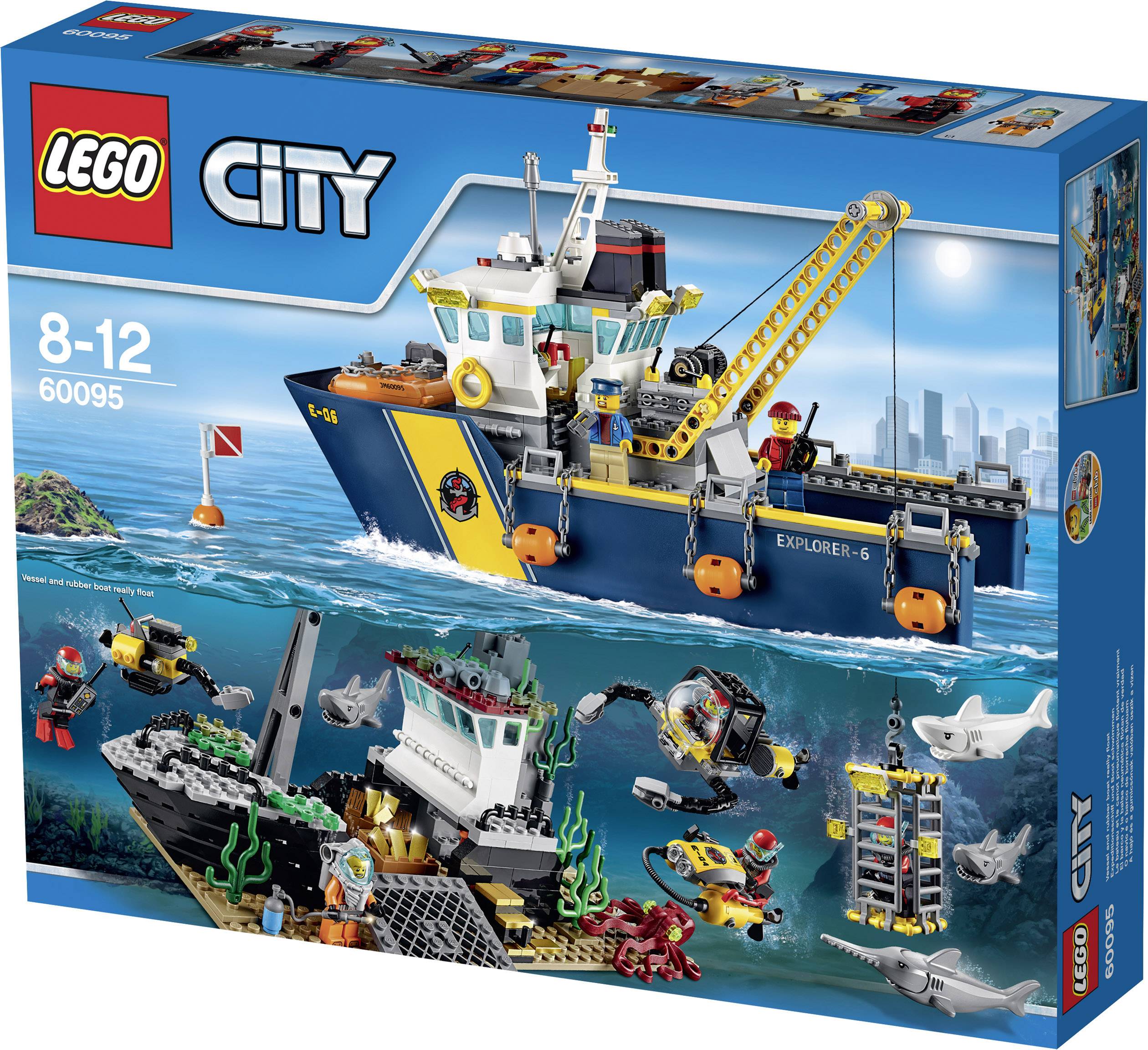 60095 LEGO® CITY Tiefsee-Expeditionsschiff