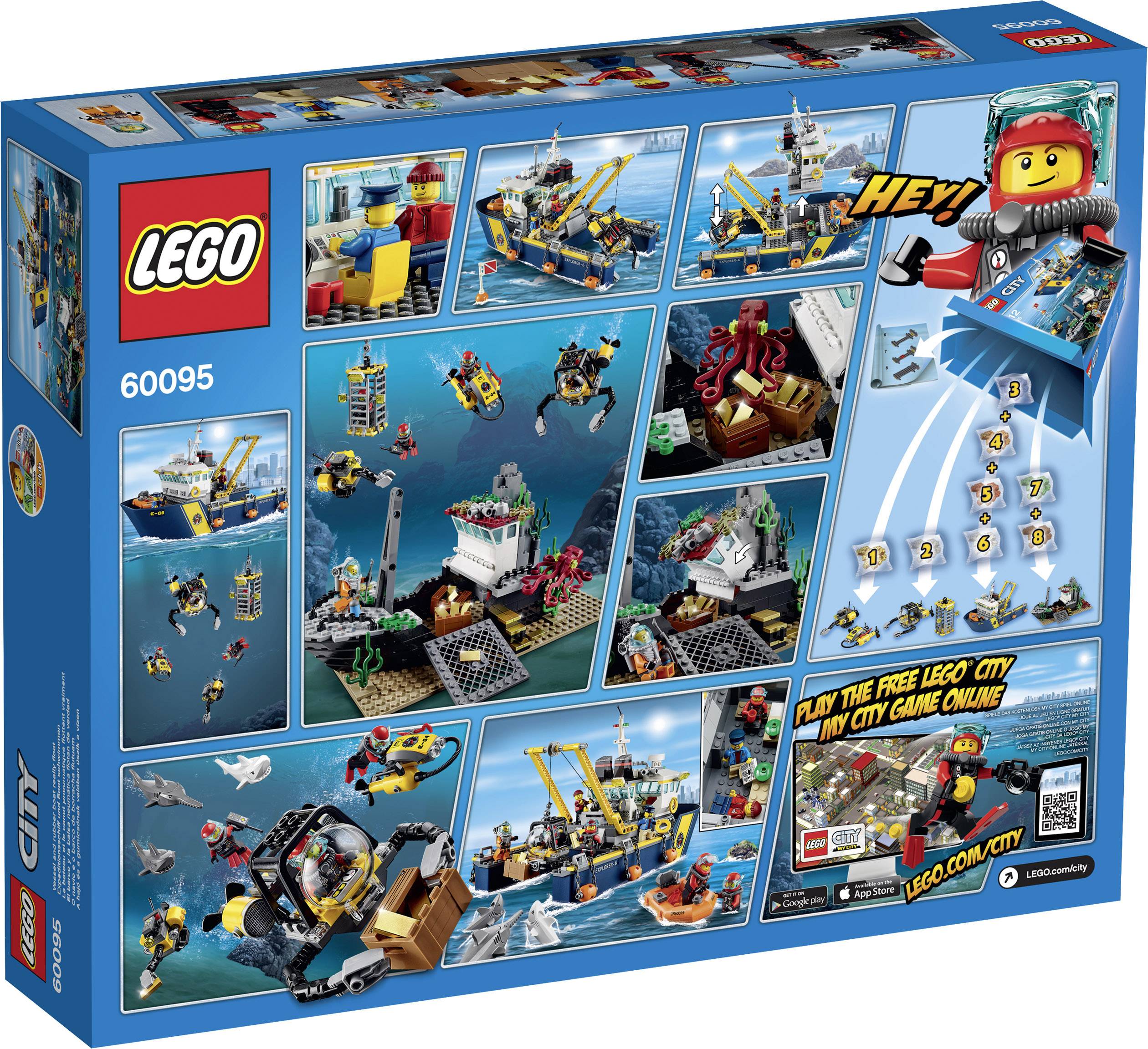 60095 LEGO® CITY Tiefsee-Expeditionsschiff