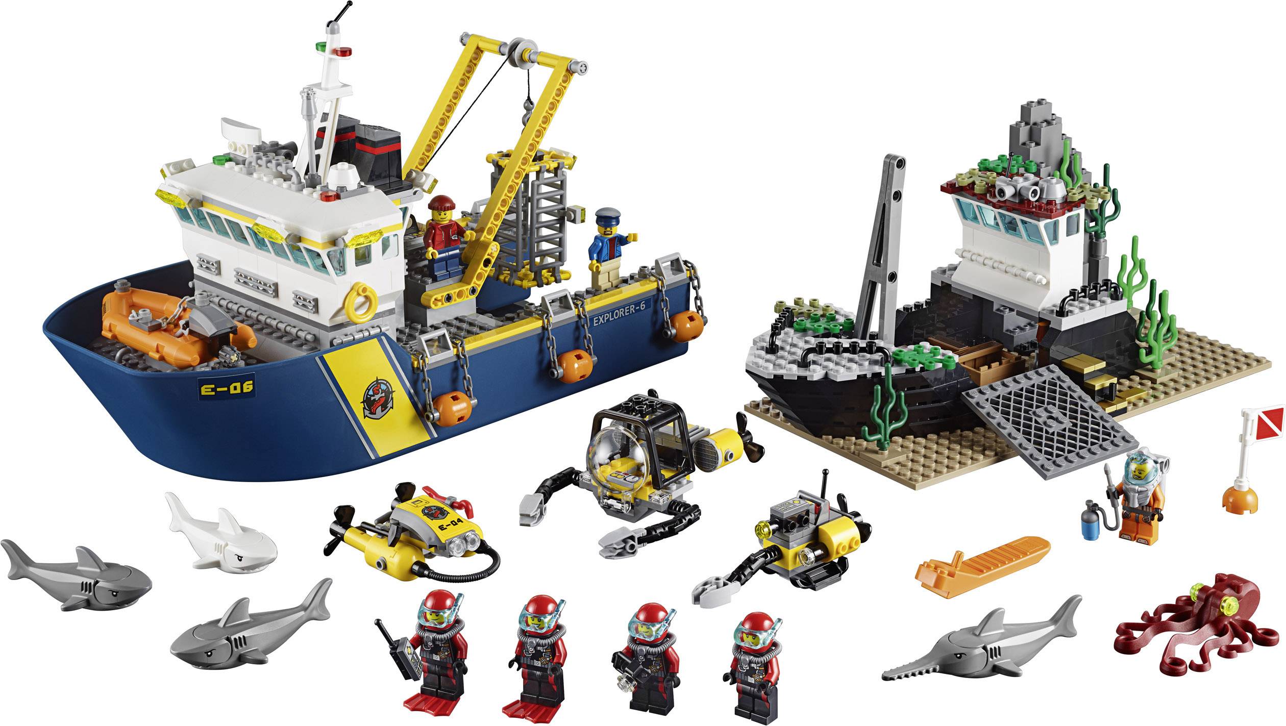 60095 LEGO® CITY Tiefsee-Expeditionsschiff