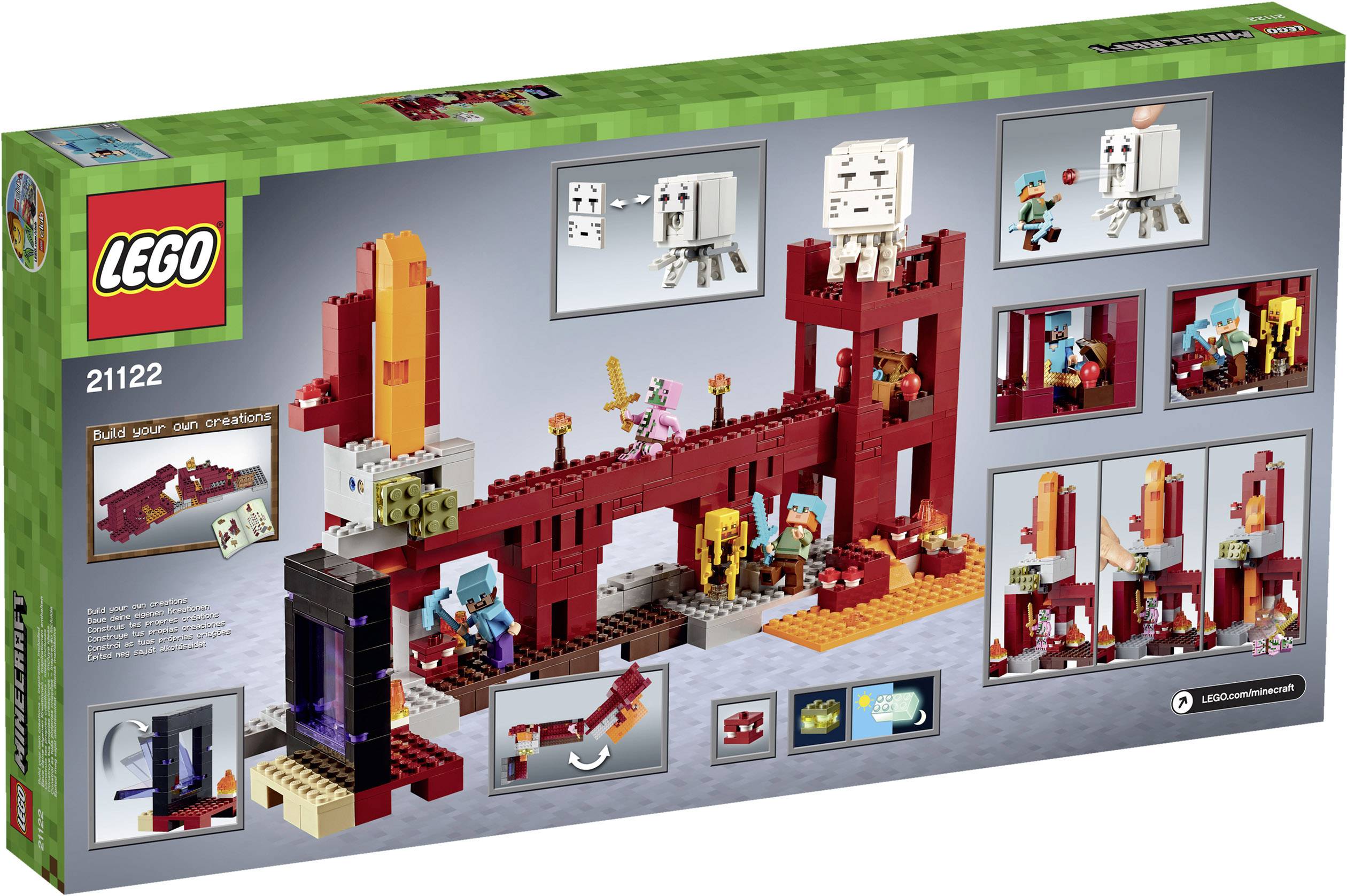 21122 LEGO® MINECRAFT Die Netherfestung