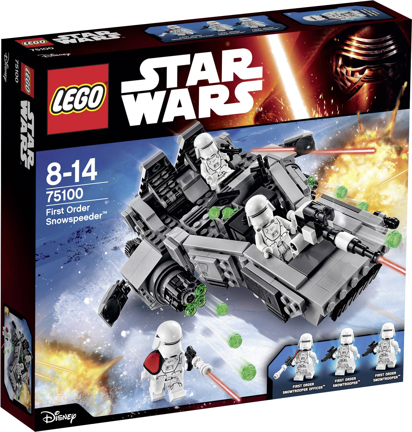 75100 LEGO® STAR WARS™ First Order Snowspeeder