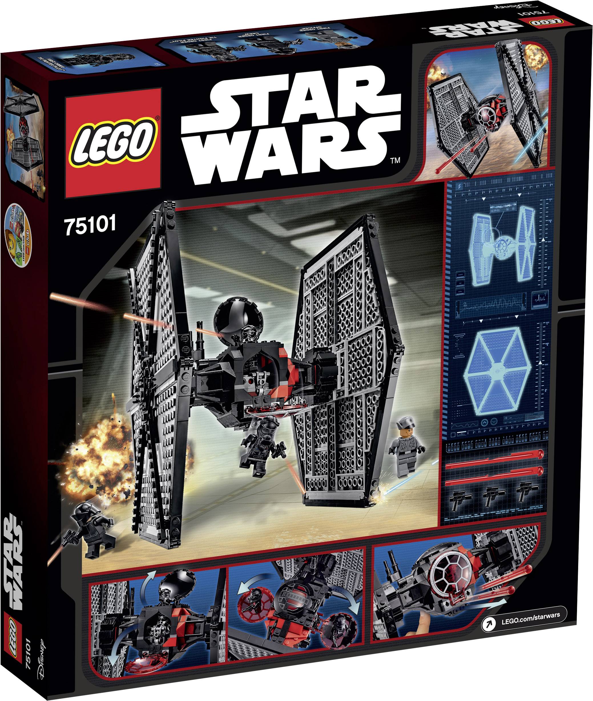 75101 LEGO® STAR WARS™ First Order Special Forces TIE Fighter