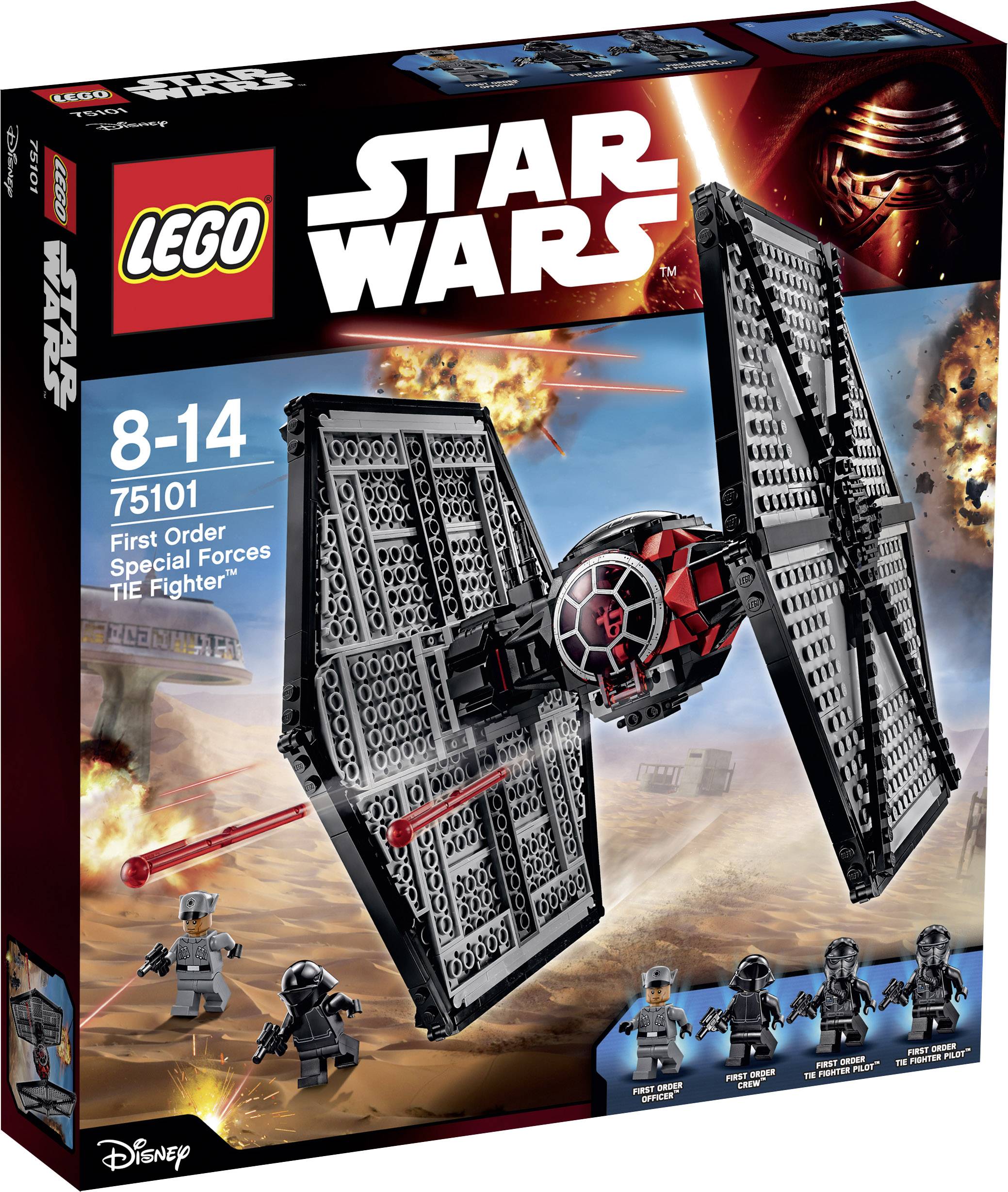 75101 LEGO® STAR WARS™ First Order Special Forces TIE Fighter