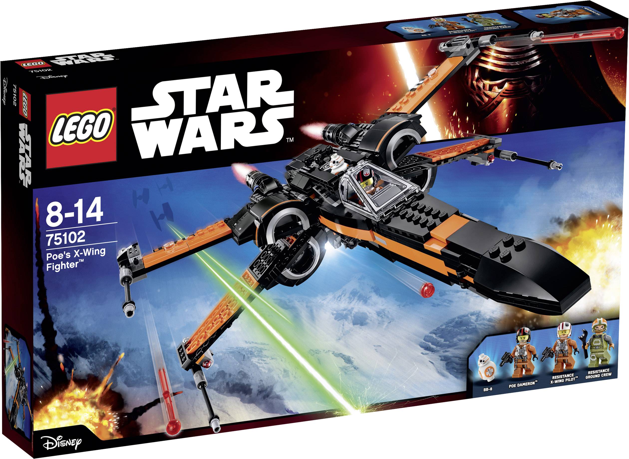 75102 LEGO® STAR WARS™ Poe's X-Wing Fighter