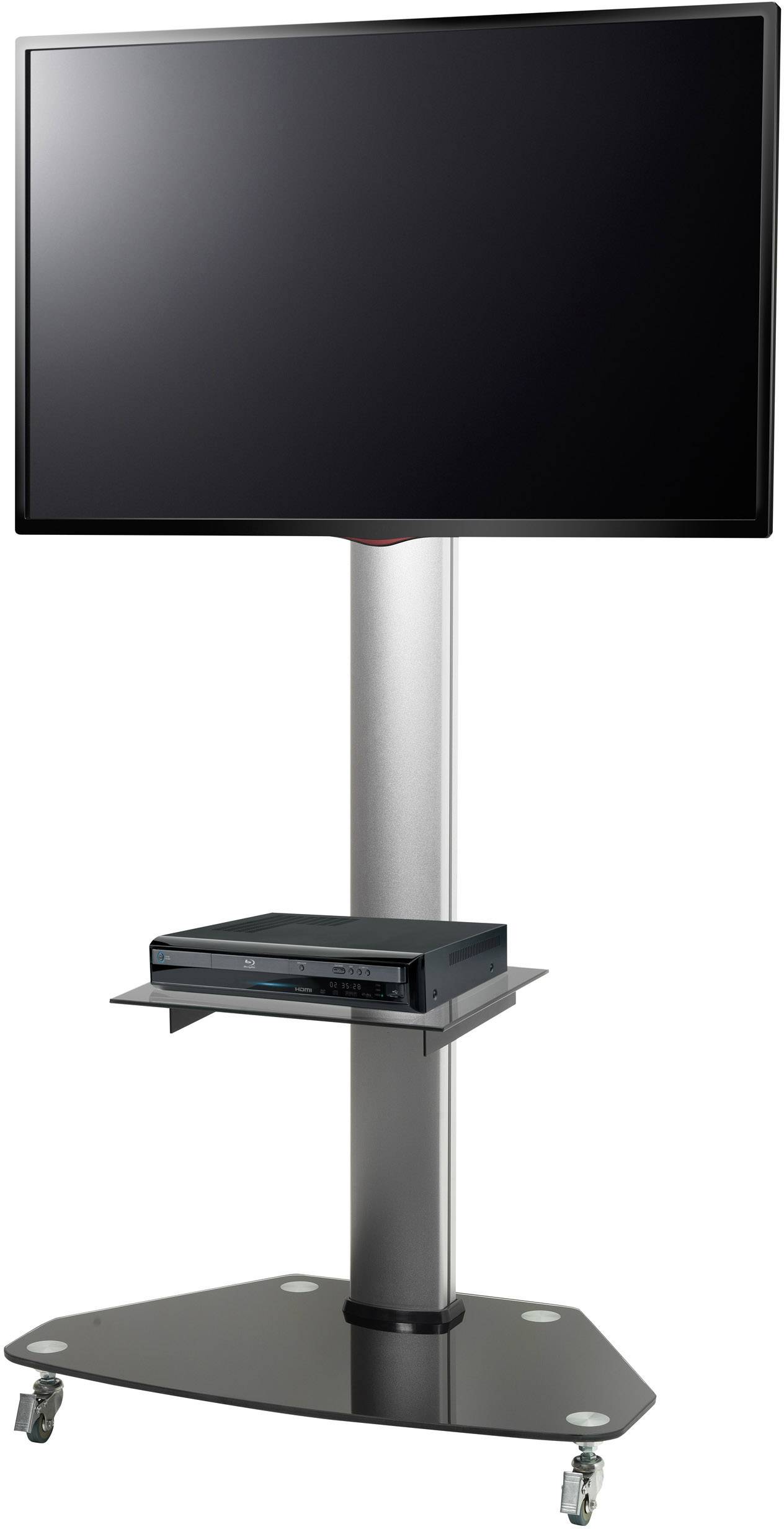 SpeaKa Professional SP-TVRW-01 TV-Rollwagen Höhenverstellbar 81,3cm (32") - 139,7cm (55") Neigbar