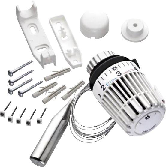 Heimeier Thermostat-Kopf K Kapillarrohr 2 m, Standard, weiß
