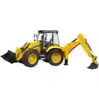 Bruder Landwirtschafts Modell JCB Baggerlader 5CX eco Fertigmodell Spezialfahrzeug Modell Bruder Landwirtschafts Modell JCB Baggerlader 5CX eco Fertigmodell Spezialfahrzeug Modell