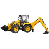 Bruder Landwirtschafts Modell JCB Baggerlader 5CX eco Fertigmodell Spezialfahrzeug Modell Bruder Landwirtschafts Modell JCB Baggerlader 5CX eco Fertigmodell Spezialfahrzeug Modell