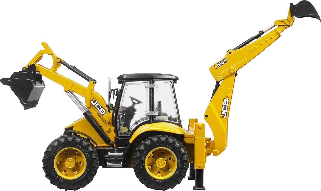 Bruder Landwirtschafts Modell JCB Baggerlader 5CX eco Fertigmodell Spezialfahrzeug Modell