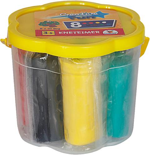 Vedes CR Kneteimer mit Knete und Messer