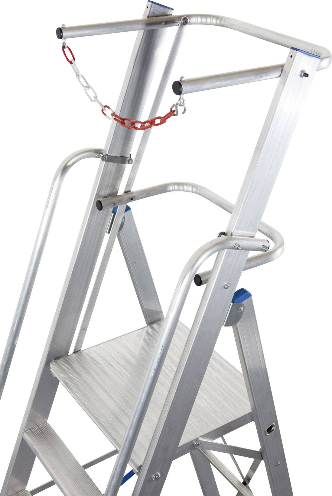 Krause Stabilo® Professional 127518 Aluminium Stufen-Stehleiter Arbeitshöhe (max.): 3.65m Silber 21.5kg