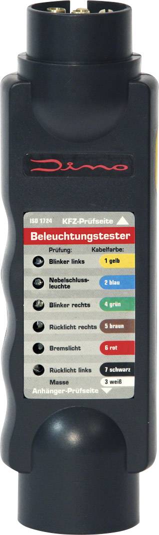DINO 130081 Beleuchtungstester 12 V Pole:7