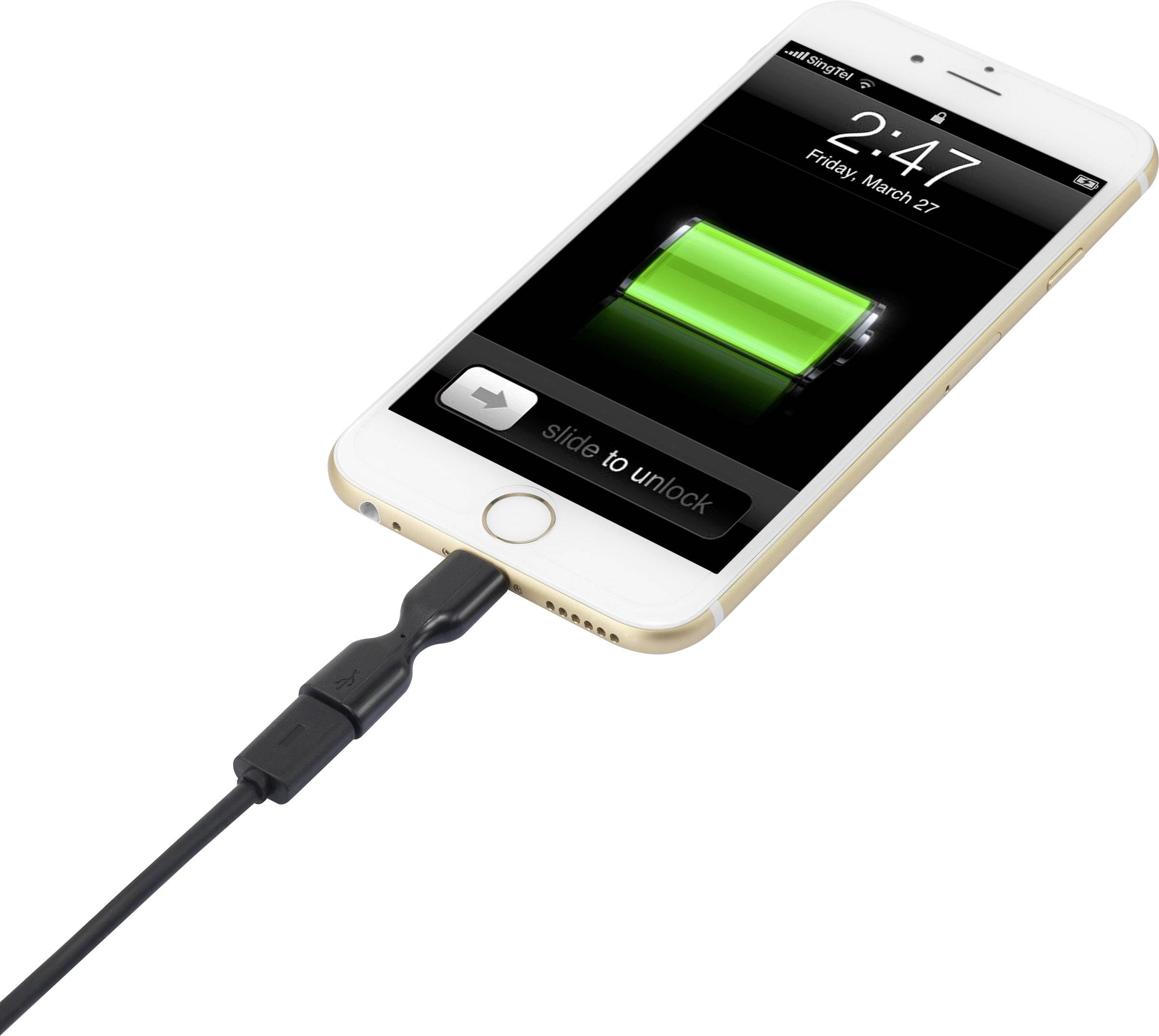 Renkforce USB-Kabel Schwarz RF4029933