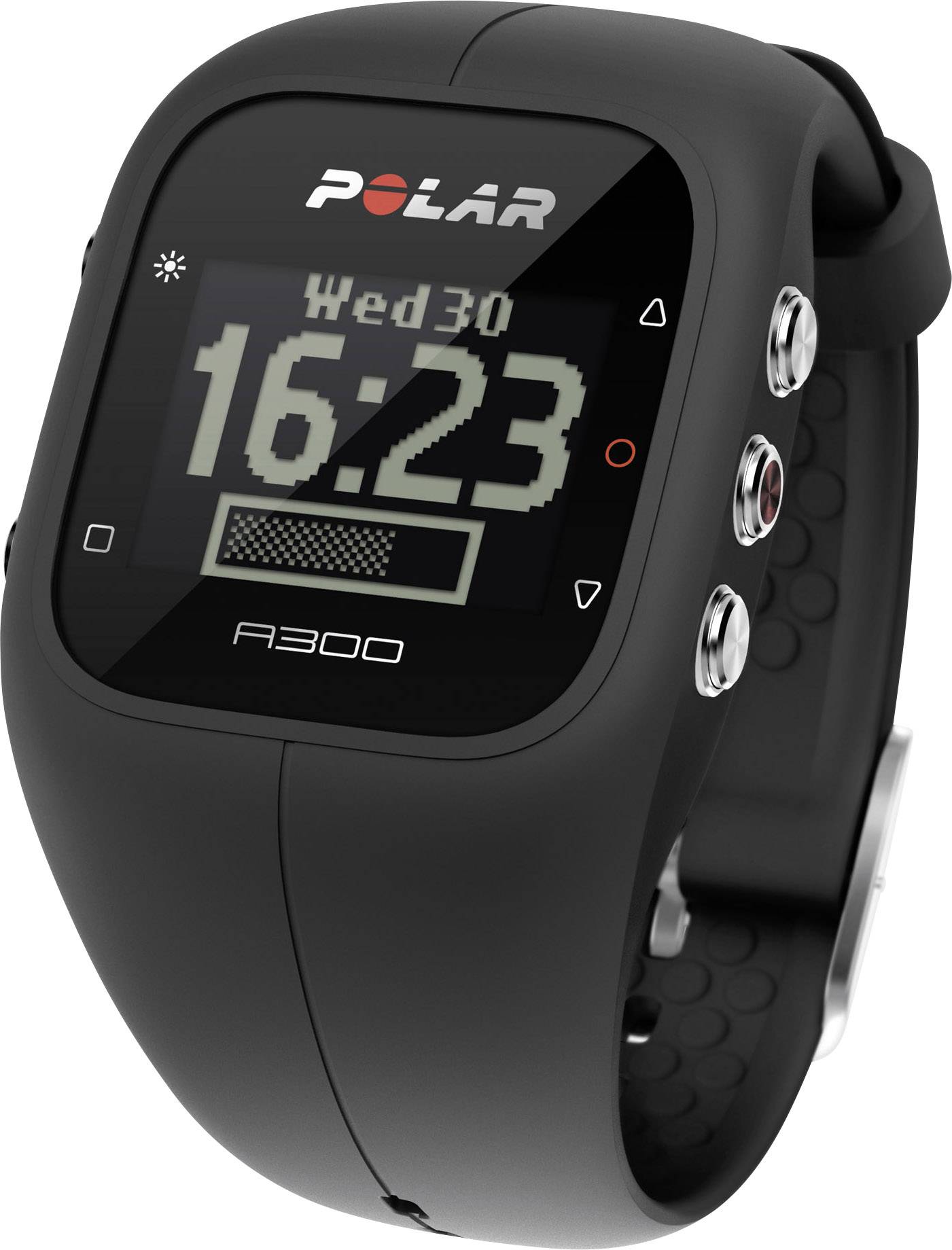 Polar A300 HR Fitness-Tracker Uni Schwarz