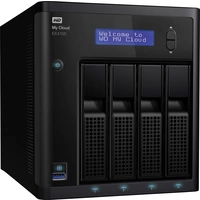WD My Cloud™ EX4100 NAS-Server 8 TB 4 Bay bestückt mit WD Red™, Integriertes Display, Business Cloud WDBWZE0080KBK-EESN WD My Cloud™ EX4100 NAS-Server 8 TB 4 Bay bestückt mit WD Red™, Integriertes Display, Business Cloud WDBWZE0080KBK-EESN