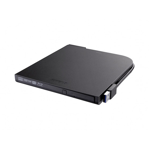 Buffalo MediaStation BRXL-PT6U2VB-EU Blu-ray Brenner Extern Retail USB 2.0 Schwarz