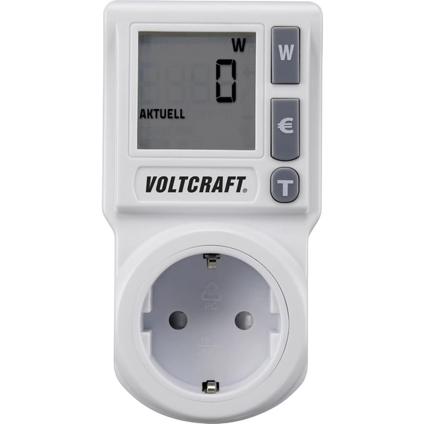 VOLTCRAFT EM 1000BASIC DE Energiekosten-Messgerät Stromtarif einstellbar, TRMS, Kostenprognose VOLTCRAFT EM 1000BASIC DE Energiekosten-Messgerät Stromtarif einstellbar, TRMS, Kostenprognose