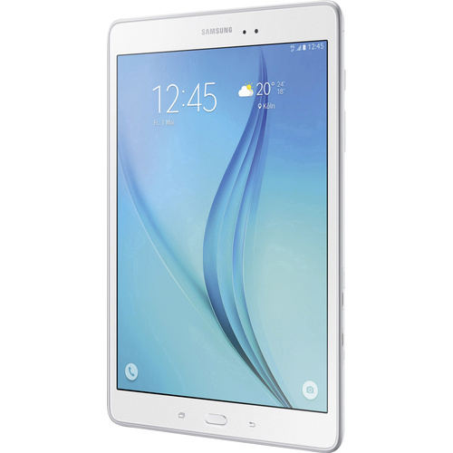 Samsung WiFi, GSM/2G, UMTS/3G, LTE/4G 16 GB Weiß Android-Tablet 24.6 cm (9.7 Zoll) 1.2 GHz Qualcomm® Snapdragon Android™ 5.0 Lollipop 1024 x 768