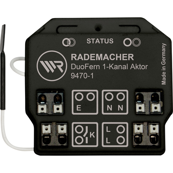 35140261 Rademacher DuoFern 1-Kanal Funk Schalter Unterputz